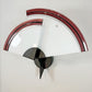 Large Vetri Murano Glass Uchiwa Wall Light