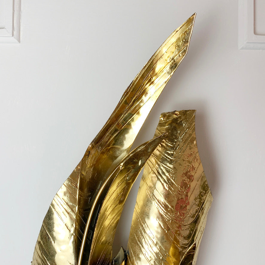 Marc d'Haenens Magnificent Signed Illuminated Wall Sculpture