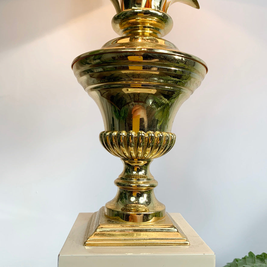 Lanciotto Gold Galeotti Table Lamp Italy 1970's for l'originale