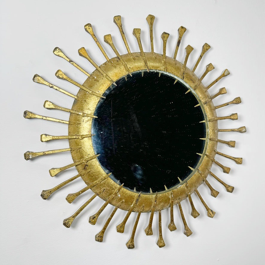 Vintage Spanish Sunburst Mirror