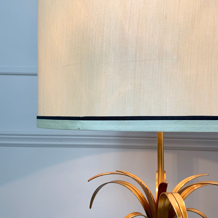 Maison S.A Boulanger White Opalescent Ostrich Egg Lamp