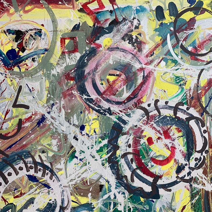 'Smile Through The Chaos' - Outsider Artist Drew