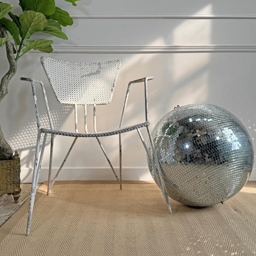 Vintage Original Large 1970's Mirror Ball