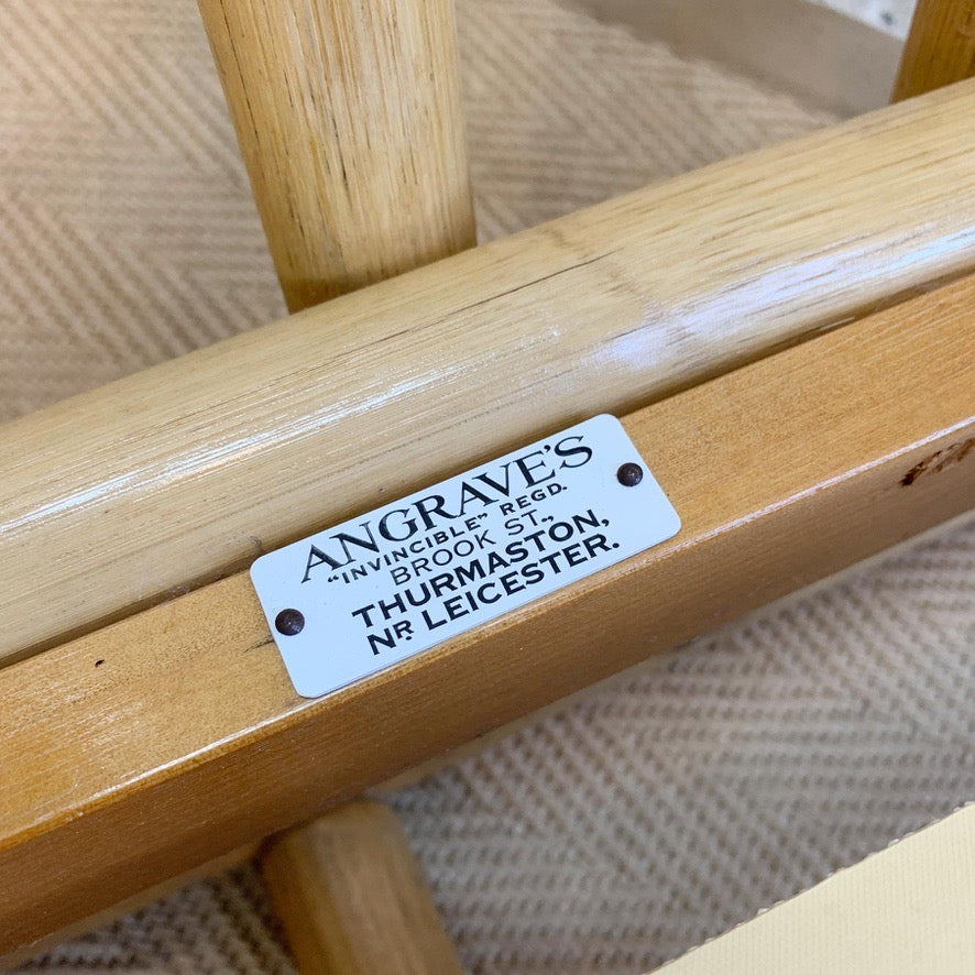 Angraves of Leicester Rattan Settee 1950's