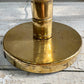 Brass Banana Palm Tree Table Lamps 1970's