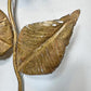 Sunflower Wall Light in brass signed by P Mas Rossi 1970's