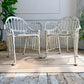 Mid Century Faux Bamboo Garden Chairs Brazil 1970