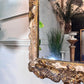 Queen Anne Giltwood Split Plate Mirror