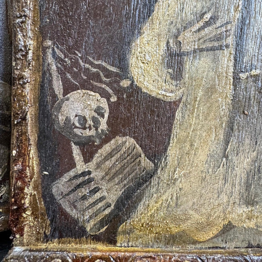 Pair Of Memento Mori 16th Century Italy