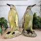 Vintage Life Size Stone Penguin Garden Statues 1970's