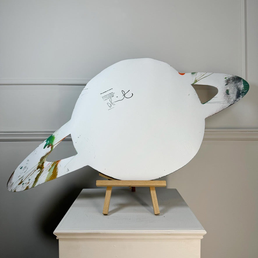 Damien Hirst Saturn Spin Painting Signed to rear and with the Hirst Blind Stamp