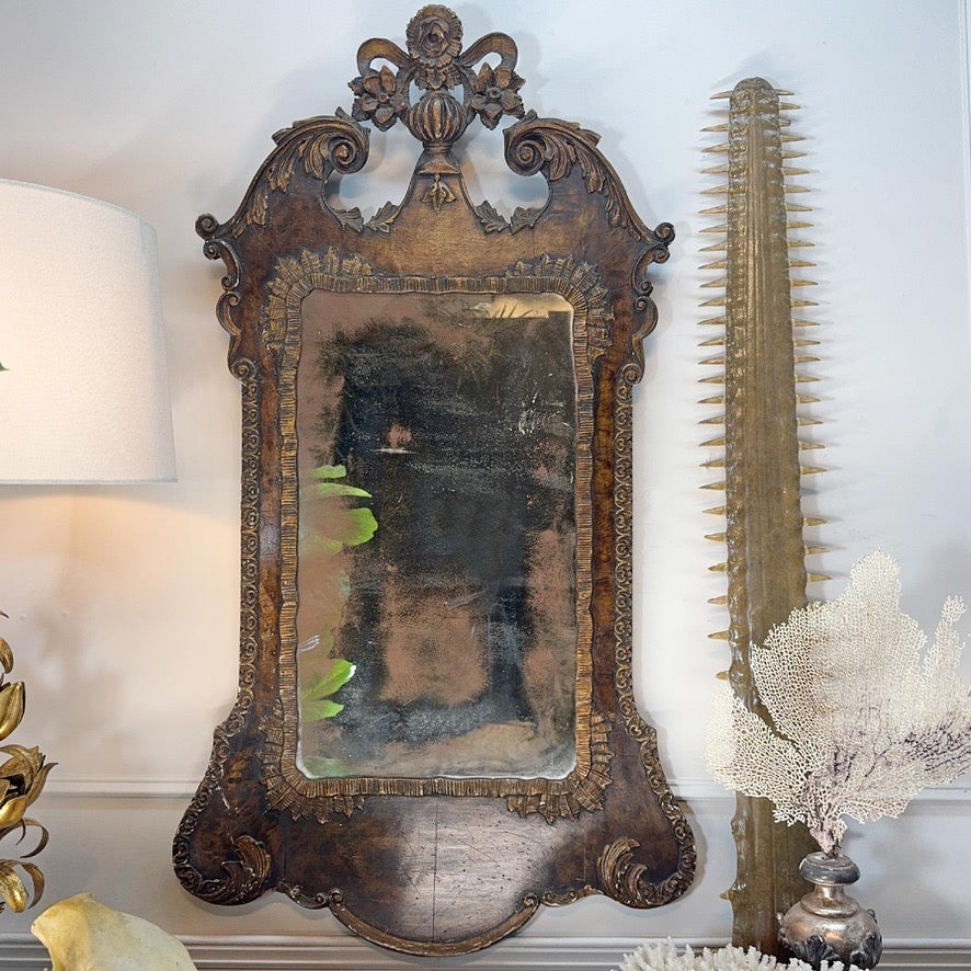 George II Style Mirror late 19th Century