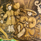 Napoleon III Black Chinoiserie Mirror from the estate of Jules Verne