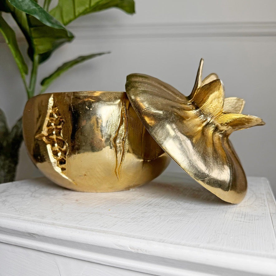 Mauro Manetti Gold Pomegranate Ice Bucket