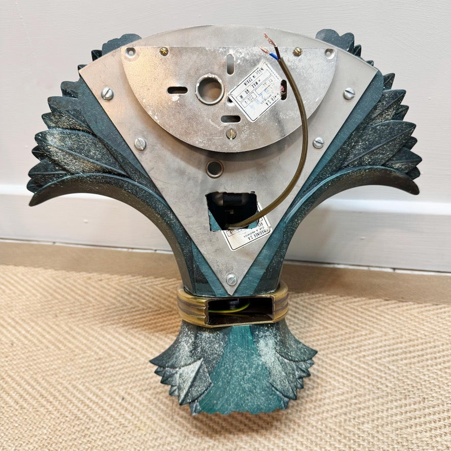 Mid-Century Mariner SA of Spain Leaf Uplighter