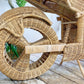 Incredible Life Size Wicker and Bamboo Racing Motorbike