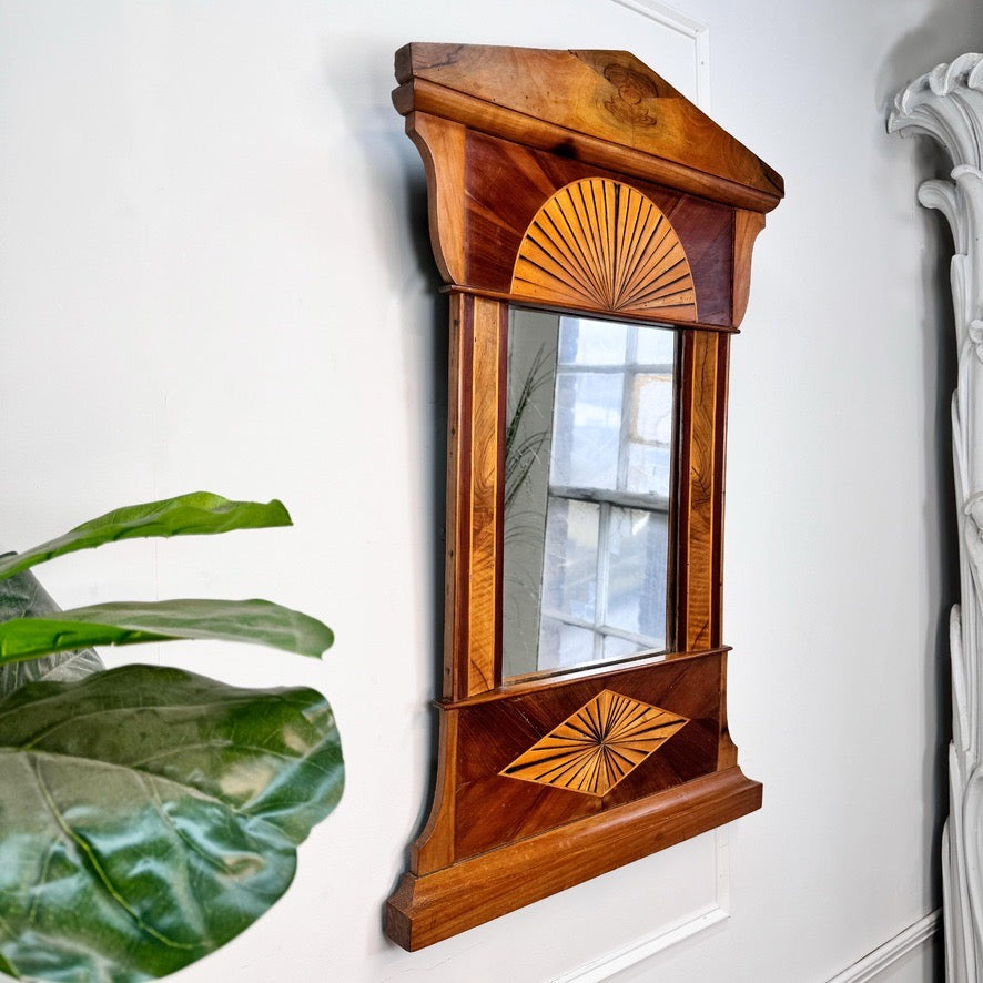 Antique Biedermeier Mirror Germany circa 1815