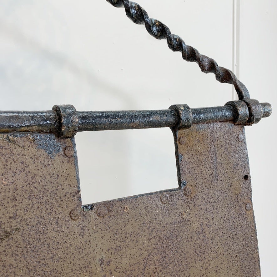Forged and Wrought Iron Italian Pirelli Advertising Sign Turin 1920