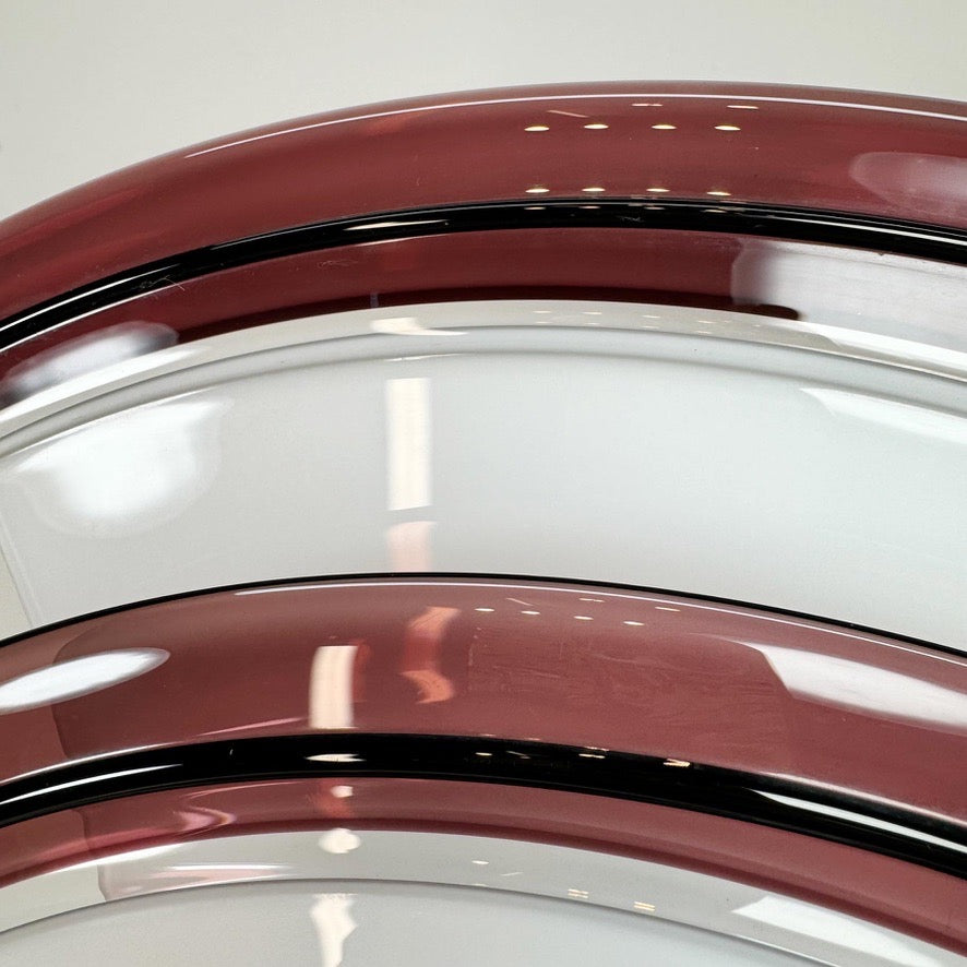 Large Vetri Murano Glass Uchiwa Wall Light