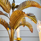 1970s Italian Palm Leaf Chandelier