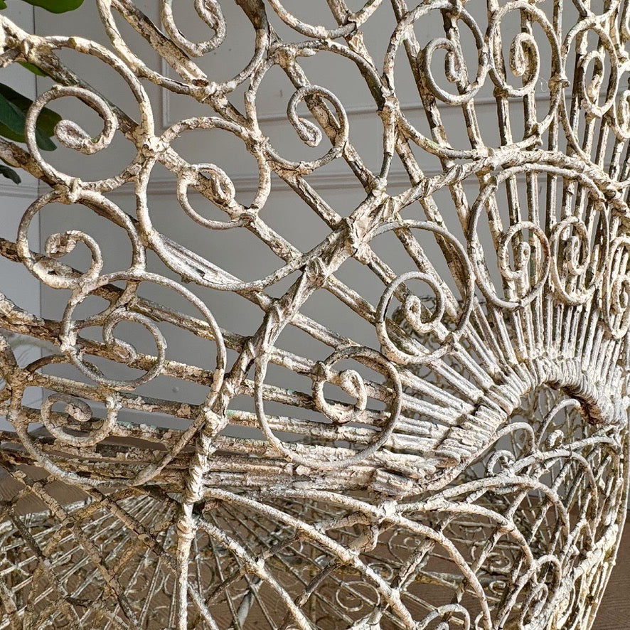 Regency Decorative Wirework Garden Chair
