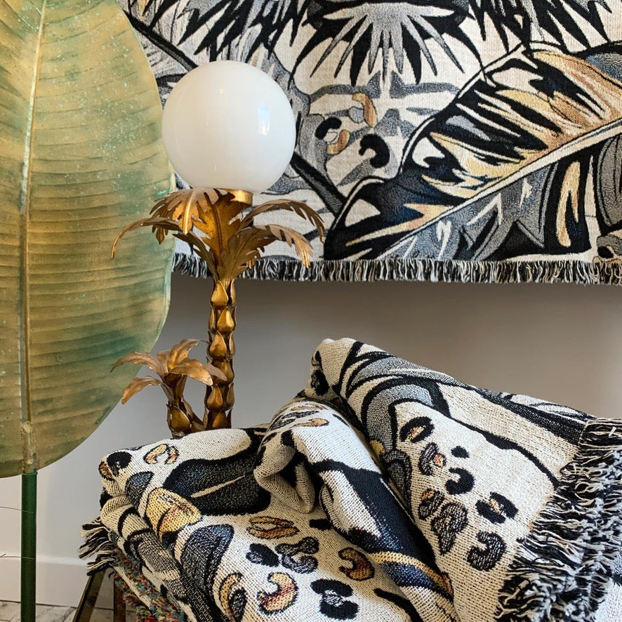 The Tropics Collection 'Tiger' Woven Throw