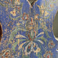 Alpine Blue Painted Folk Art Chairs