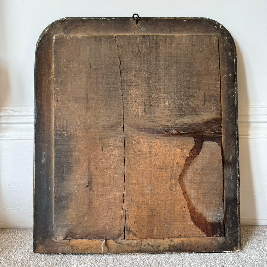 Antique Trompe L'oeil Louis Philippe 'Tiger' Mirror