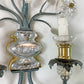 Banci Firenze Murano Glass Flower Wall Sconce