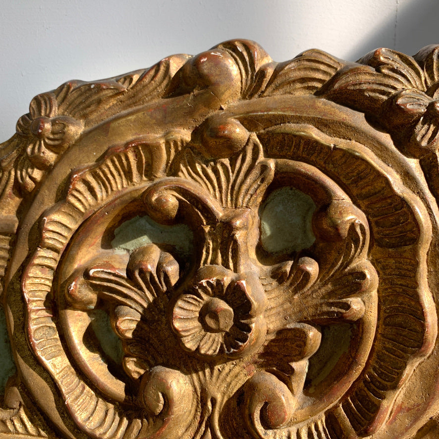 Late 19th Century Italian Carved Mirror