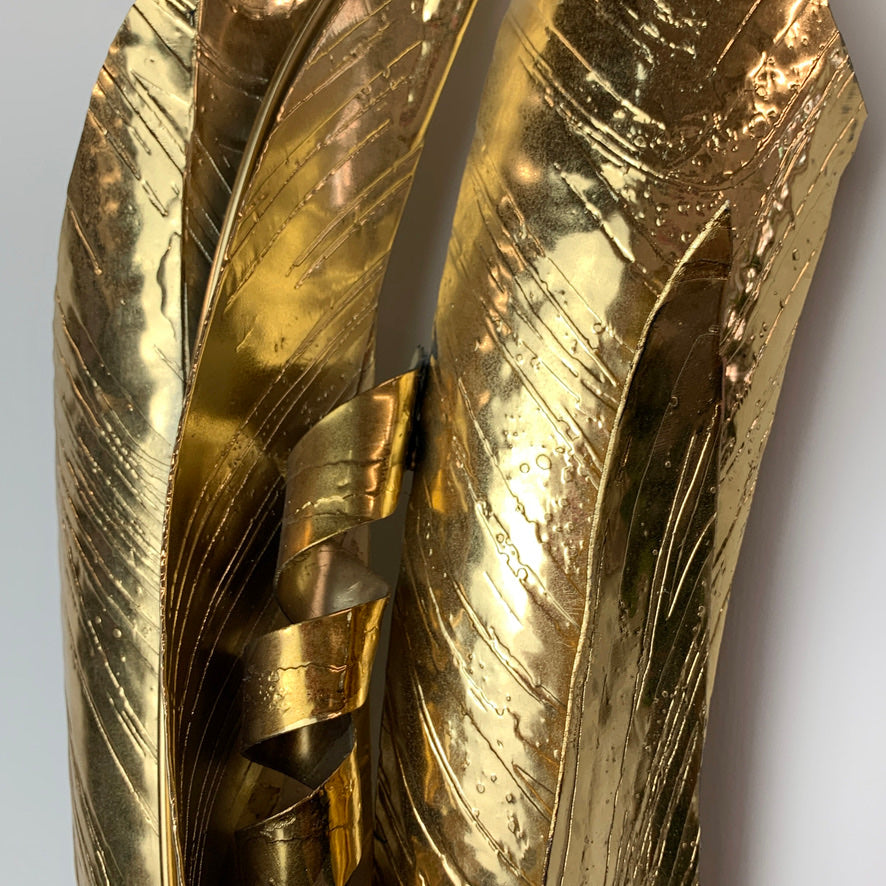 Marc d'Haenens Magnificent Signed Illuminated Wall Sculpture