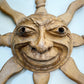 Italian Wooden Sun Face Mask Carving by Hermann Reichegger