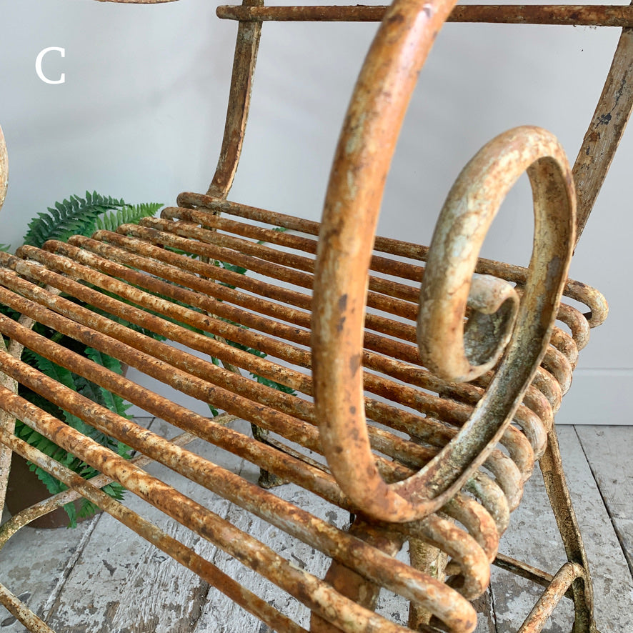 Antique Lions Paw Arras Chair with Arms