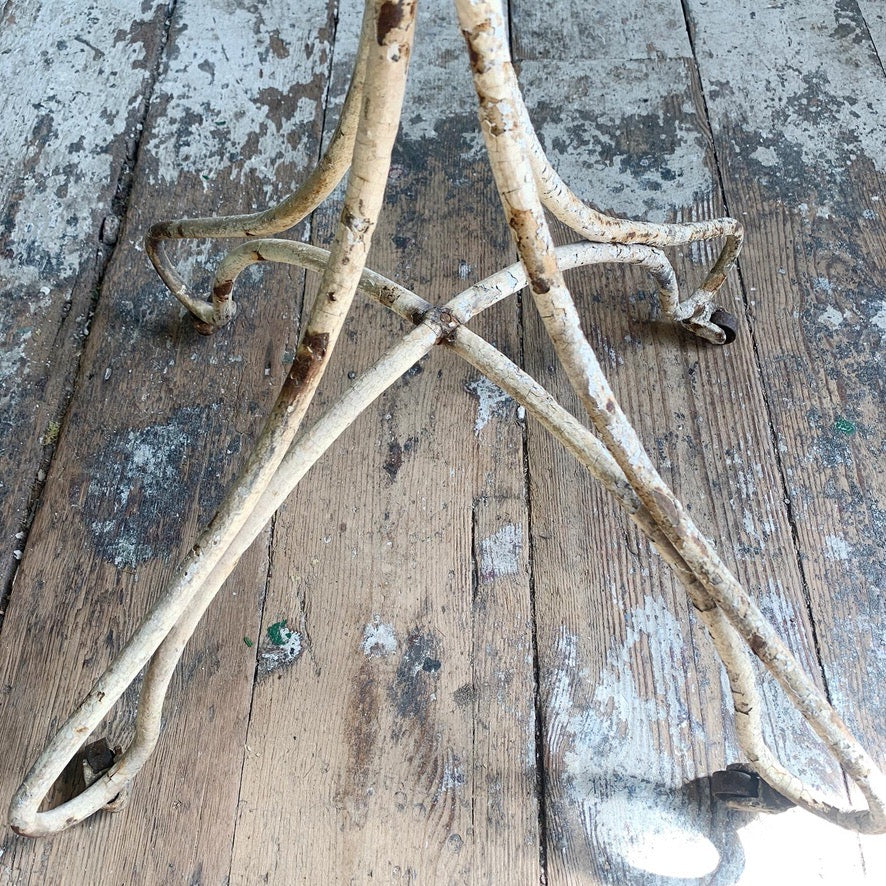 Early 20th Century French White Jardiniere on Castors