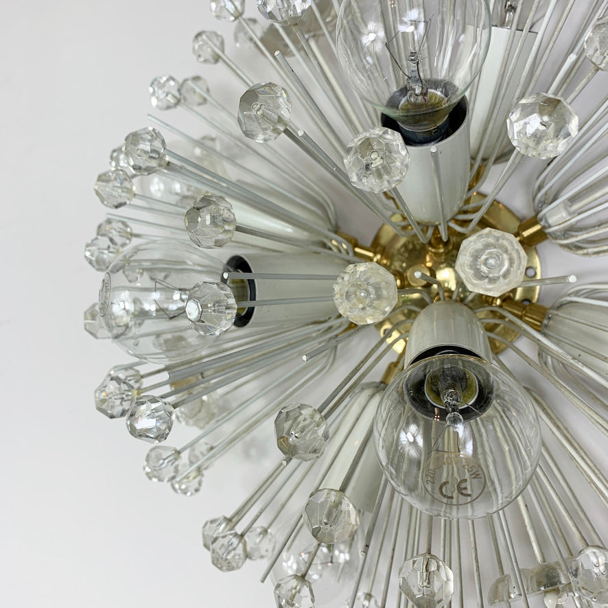 Sputnik Ceiling Light Snowball by Emil Stejnar for Rupert Nikoll