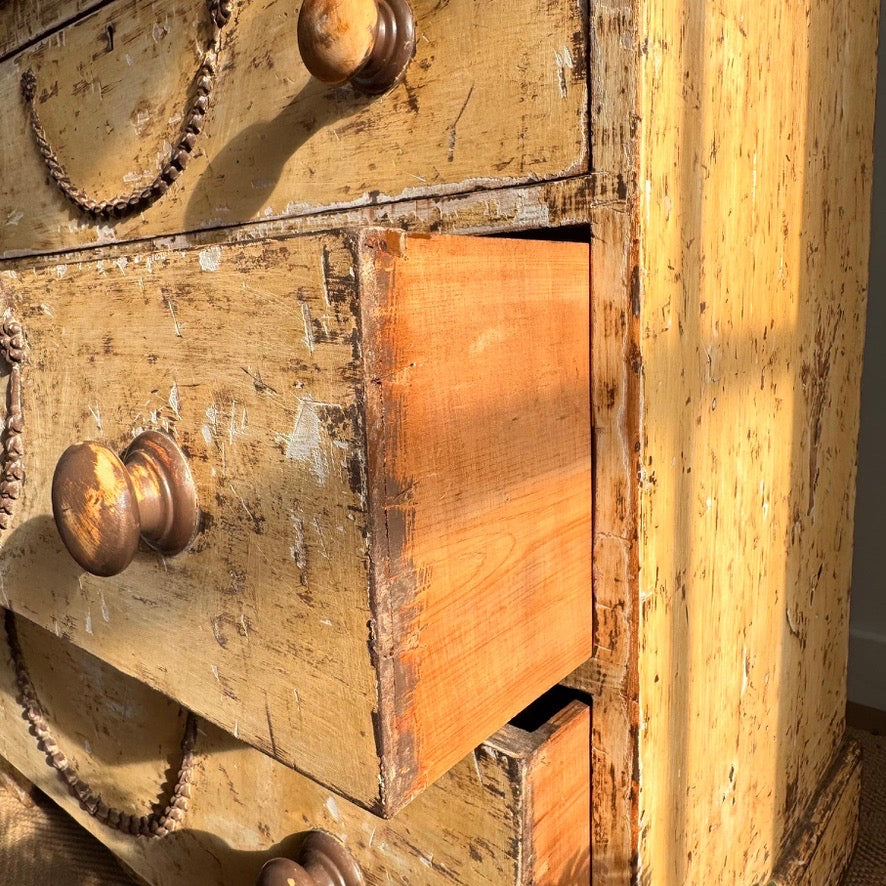 Antique Chest Of Drawers Circa 1900