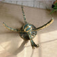 Henri Fernandez Gold Brutalist Bronze 'Octo' Coffee Table