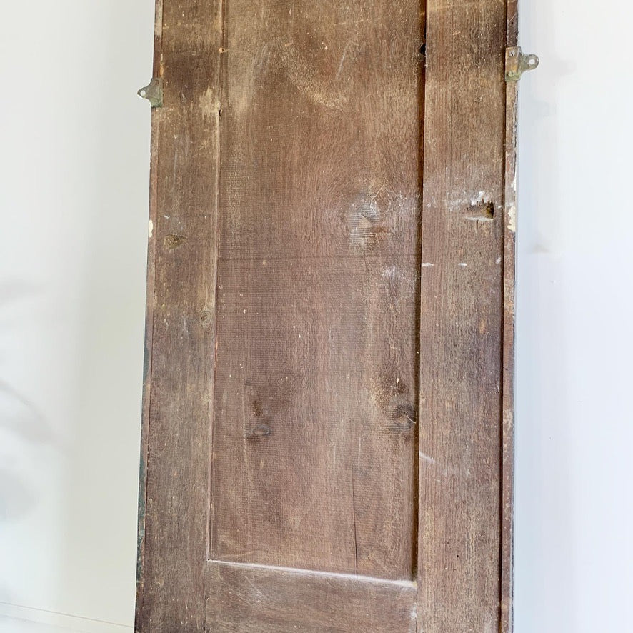 An Exceedingly Tall and Elegant Victorian Ebonised Tailors Mirror