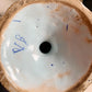 Late 18th Century Delft Style Blue and White Bacchus Serpent Handled Vase