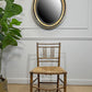 Large Regency Irish Giltwood and Ebonised Wall Mirror