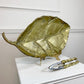 Decorative Brass Leaf Sculpture and Nut Cracker By David Marshall 1970's