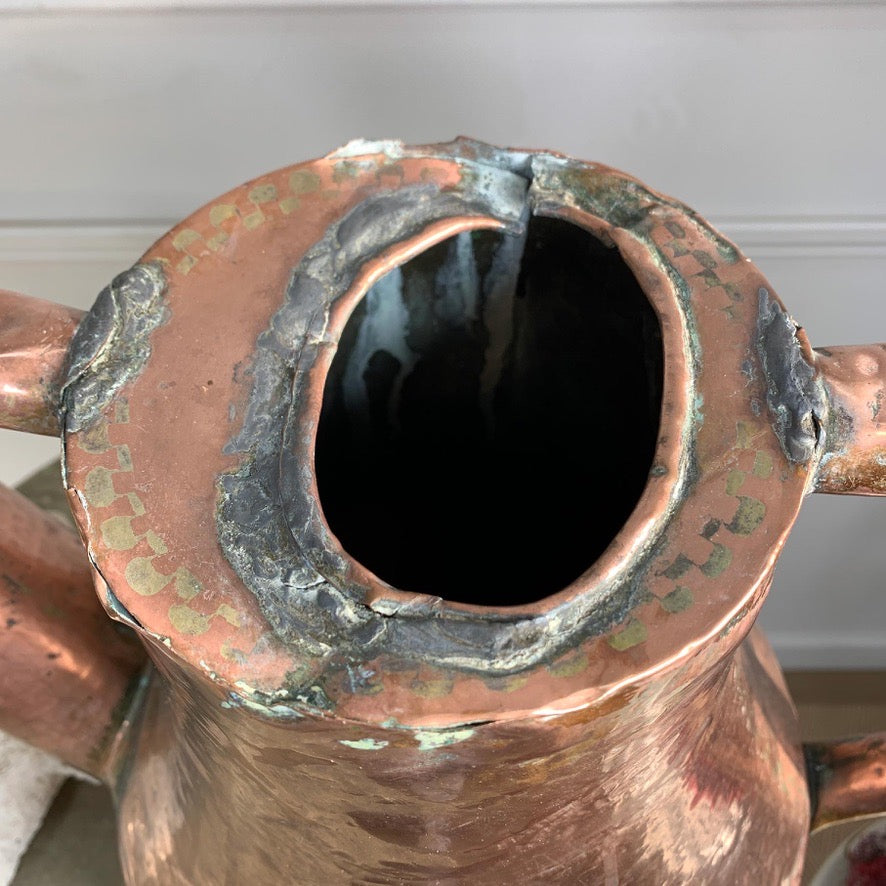 18th Century French Copper Watering Can