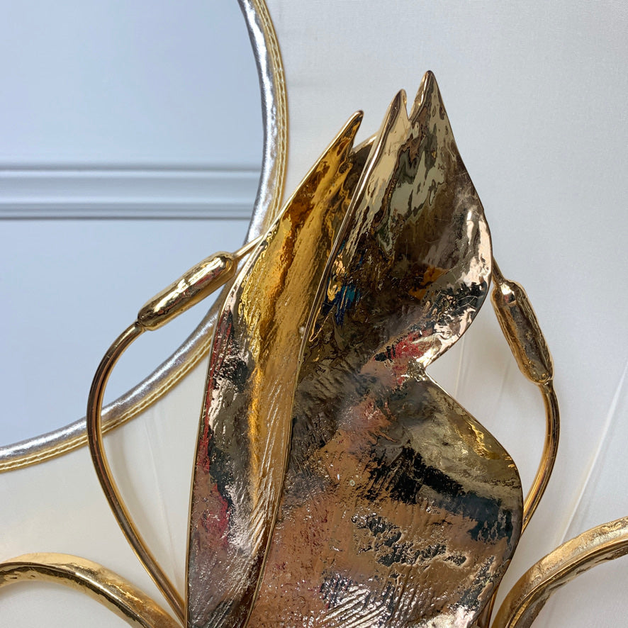 Lanciotto Galeotti Gold Goose & Moon Table Lamp