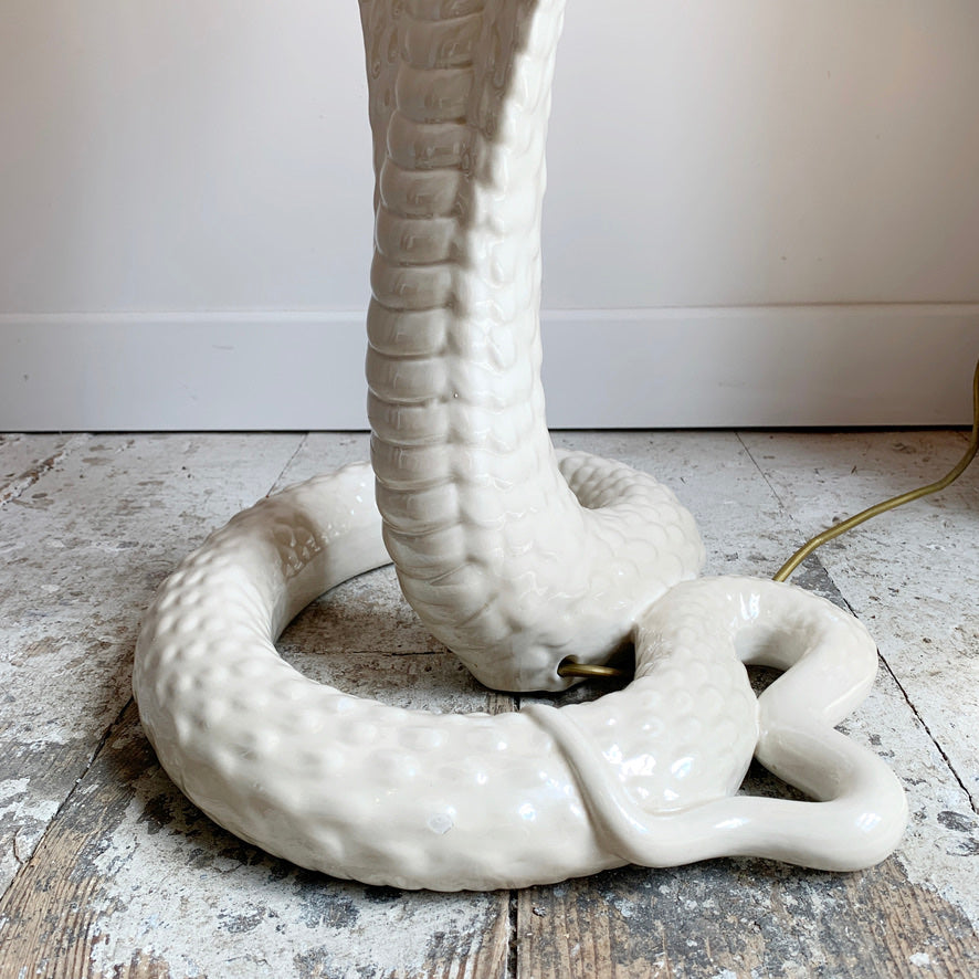 Tommaso Barbi White Cobra Lamp