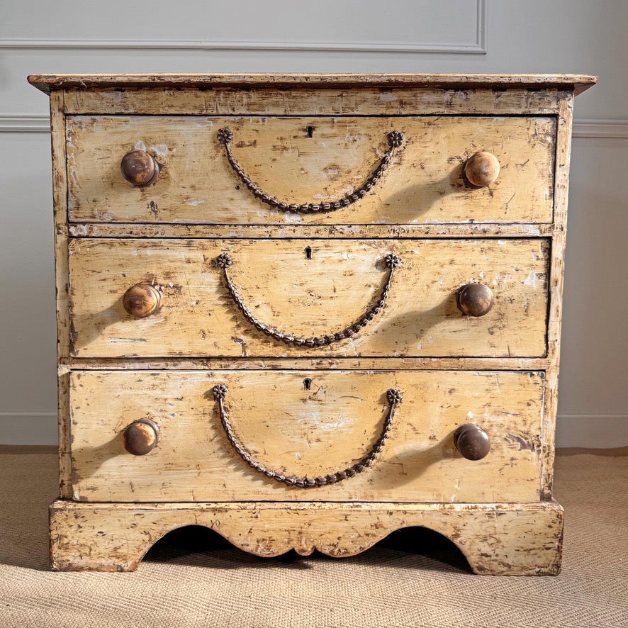 Antique Chest Of Drawers Circa 1900