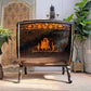 18th Century French Sleigh Form Ducal Crown Chair of Significant Importance