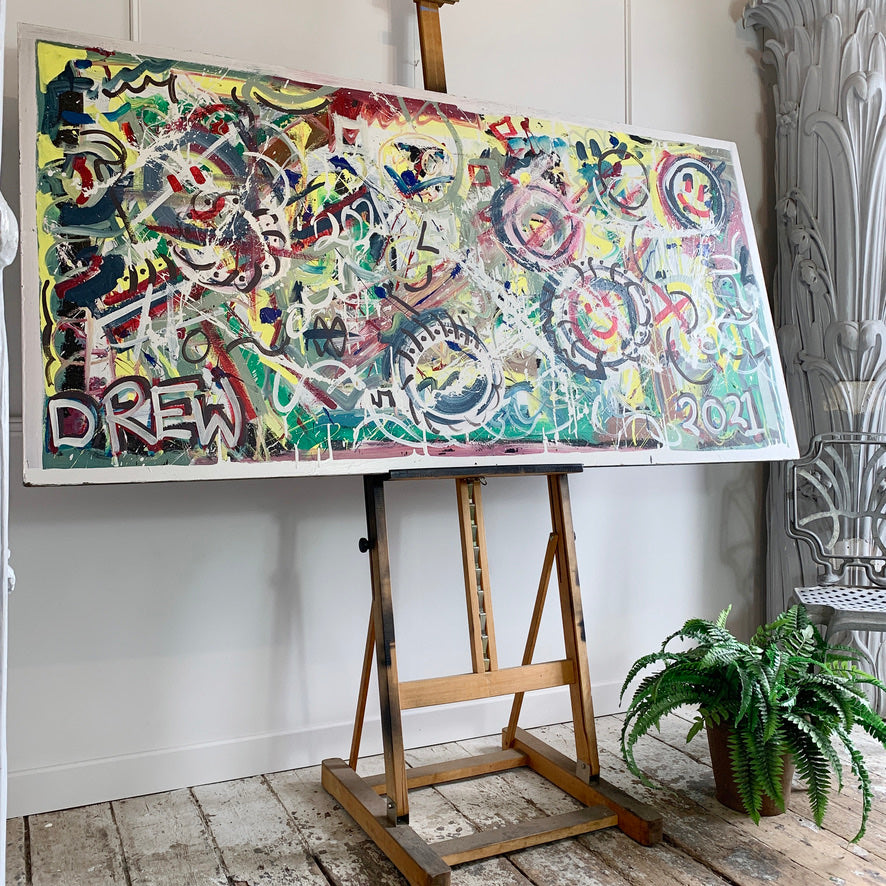 'Smile Through The Chaos' - Outsider Artist Drew