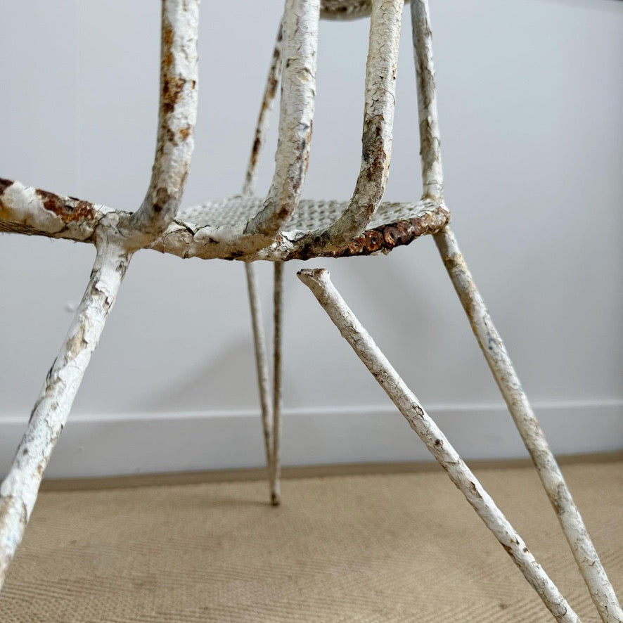 Mathieu Matégot Perforated Sheet and Tubular Metal Chairs