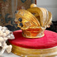 Antique Giltwood and Gesso Catholic Processional Crown