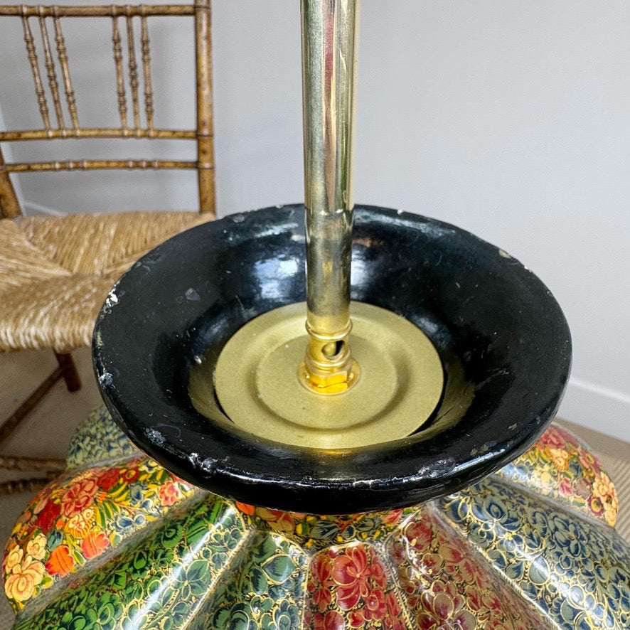 20th Century Kashmiri Table Lamp